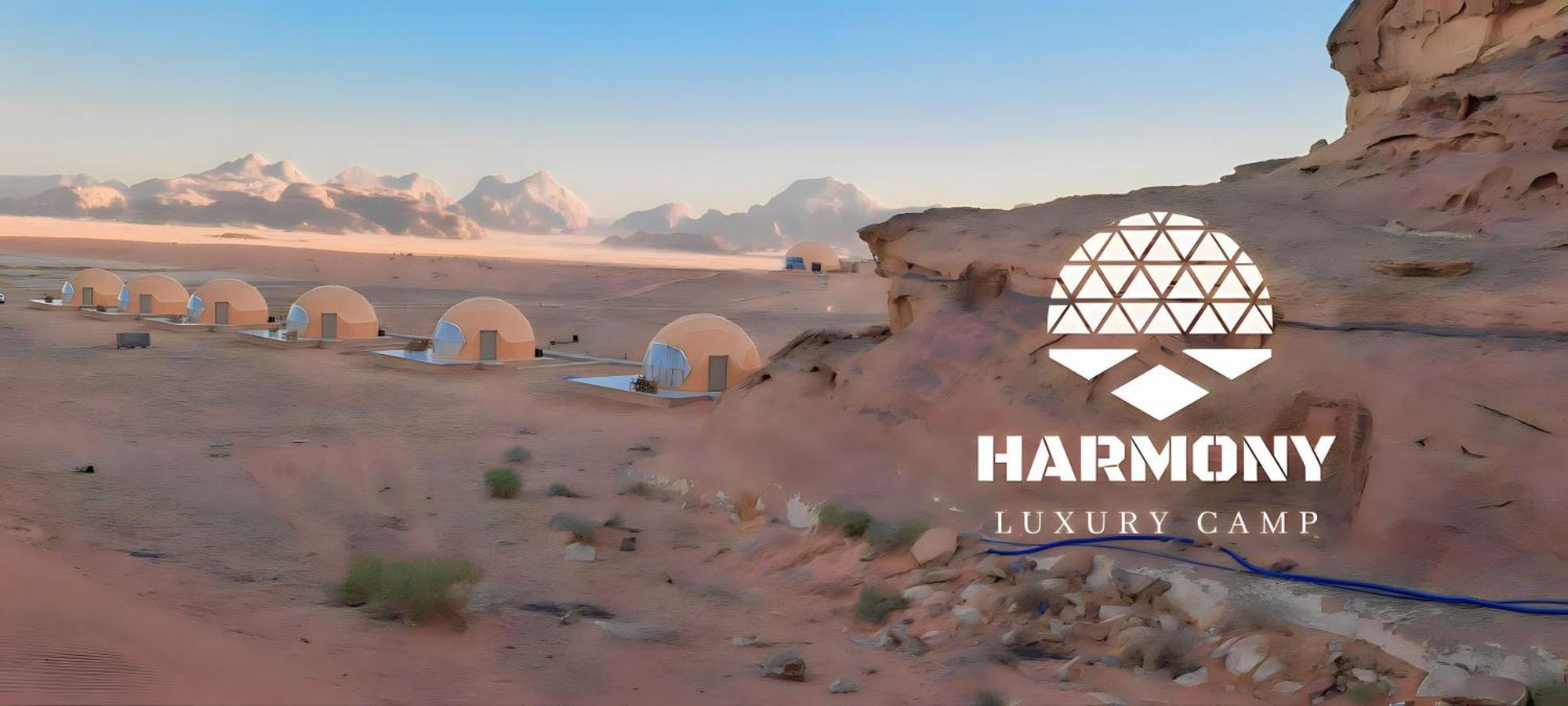 Hotel Harmony Luxury Camp Wadi Rum Exteriér fotografie